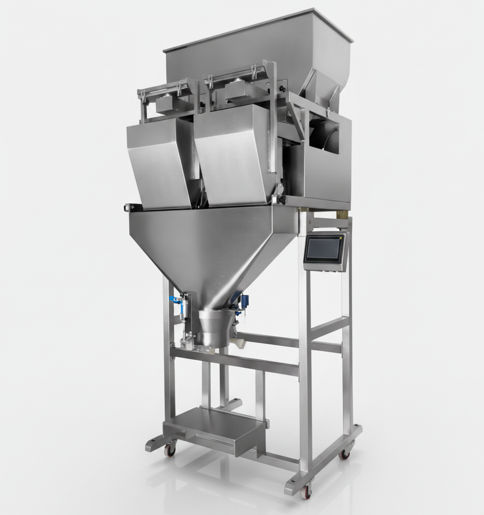 SEMX L-RY 25 | 2-Head Semi-Automatic Linear Weigher