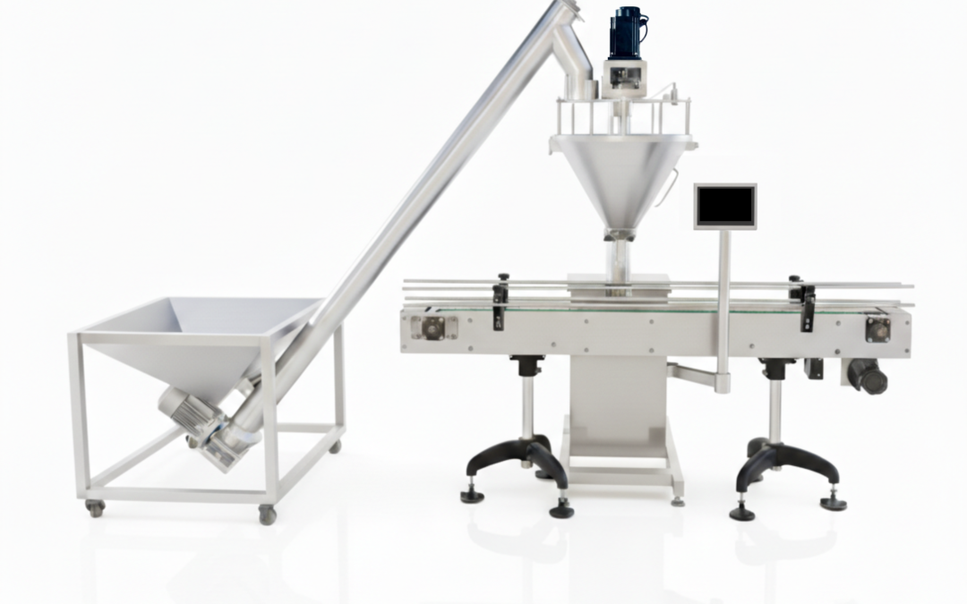 CONT P-CF 50 | Auger and Conveyor-Based Container/Can Filling Line