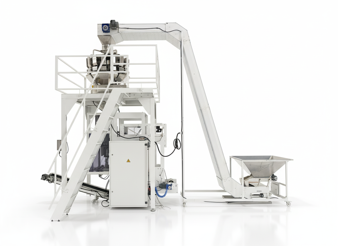 VERA i-PL 80 | Industrial Large Pillow Vertical Packaging Machine